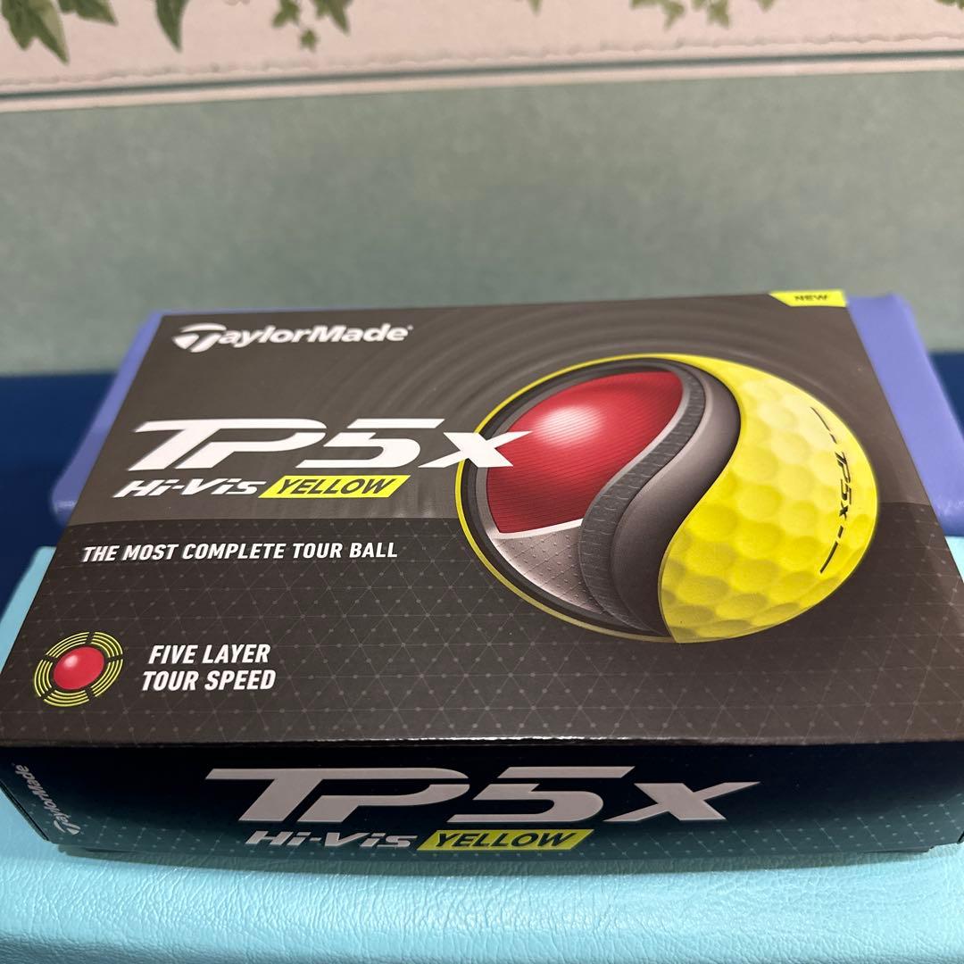 2024 TaylorMade TP5X Hi-Vis Yellow 21個