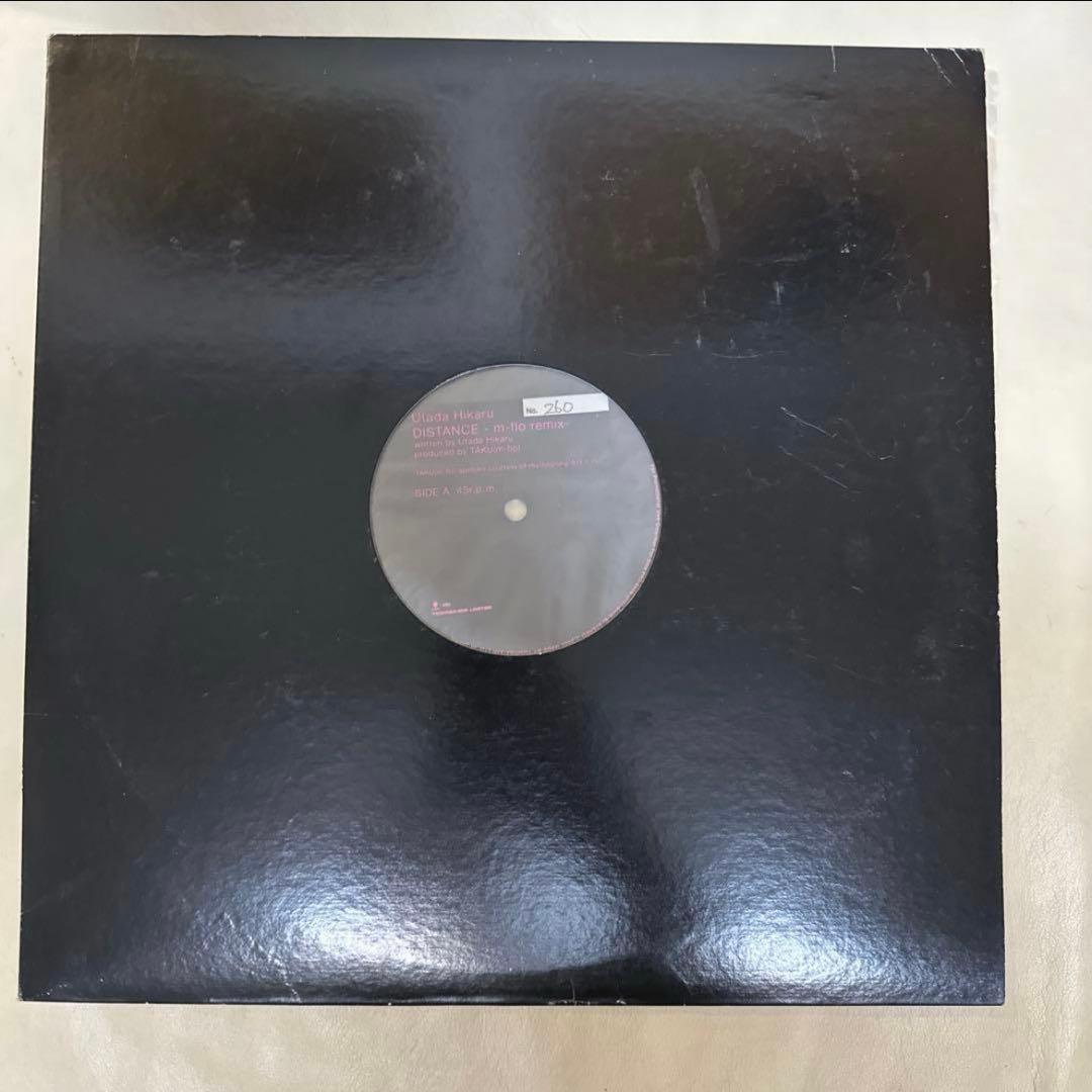 ア*ィ様 激レア 宇多田ヒカル プロモ盤12インチ レコード DISTANCE
