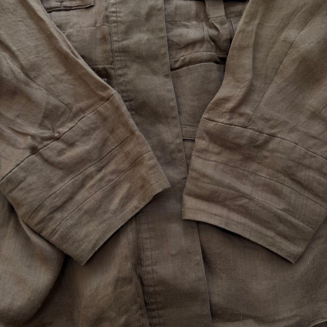 カオス Chaos フロマージュ リネンブルゾン 別注オリジナルモカカラー