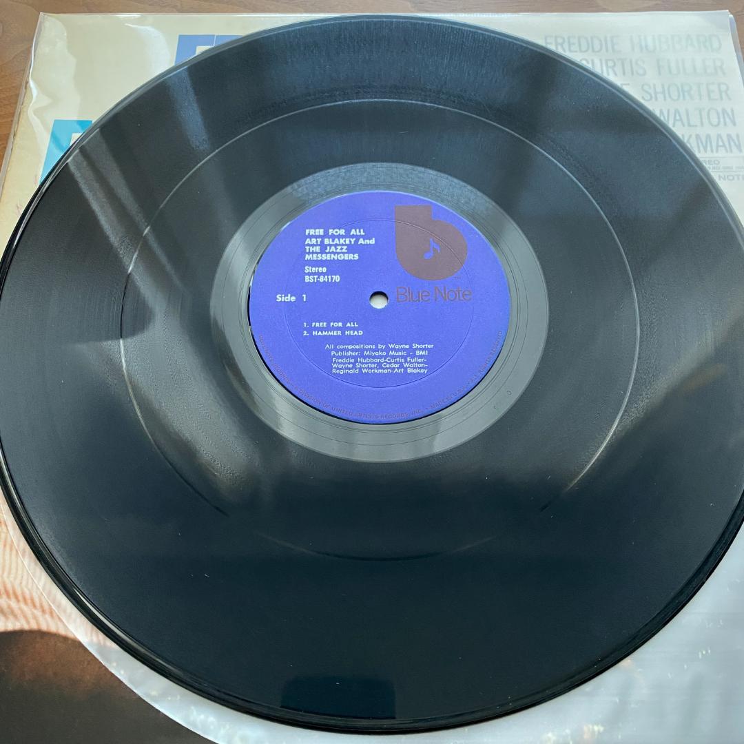 洋楽 LP Art Blakey Free For All BST-84170 US