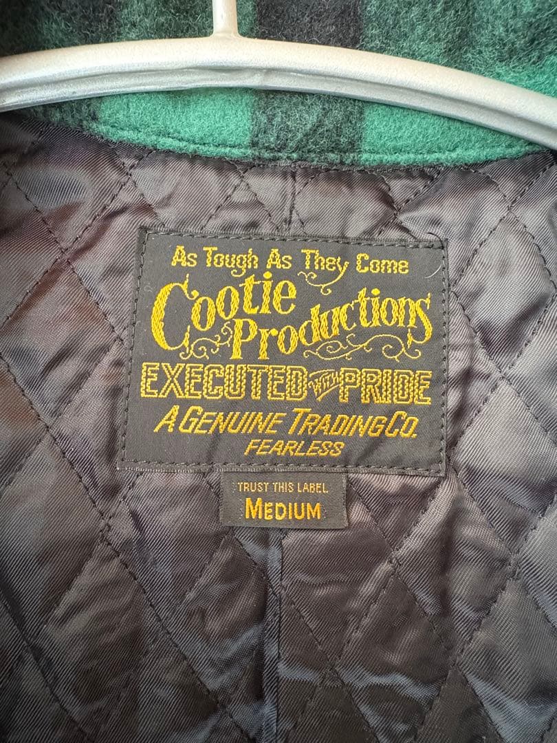 今月までの出品ですCootie Productions バッファローチェック