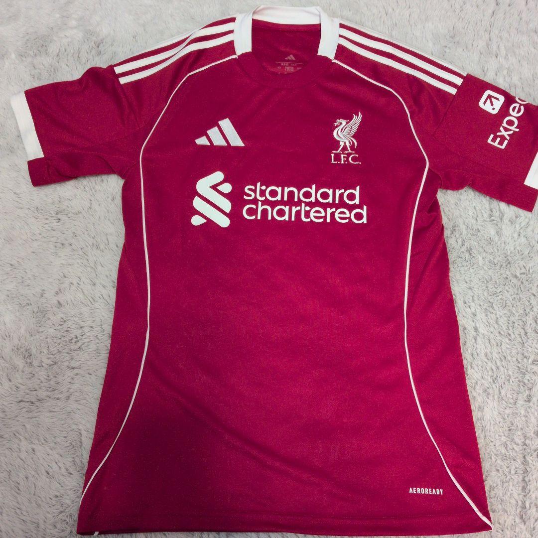 アディダス　リバプールユニフォーム2026　メンズS
