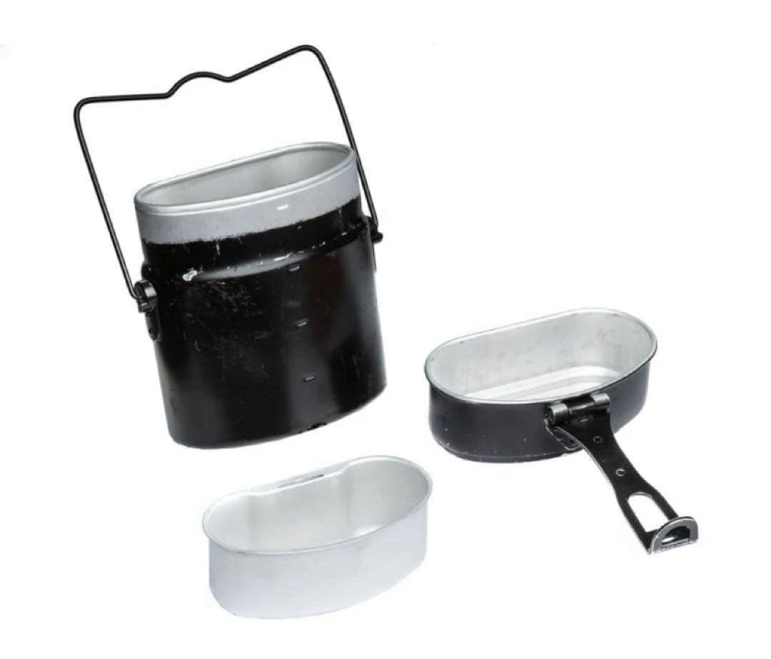 スイス軍　飯盒　メスキット　メスティン　ライスクッカー