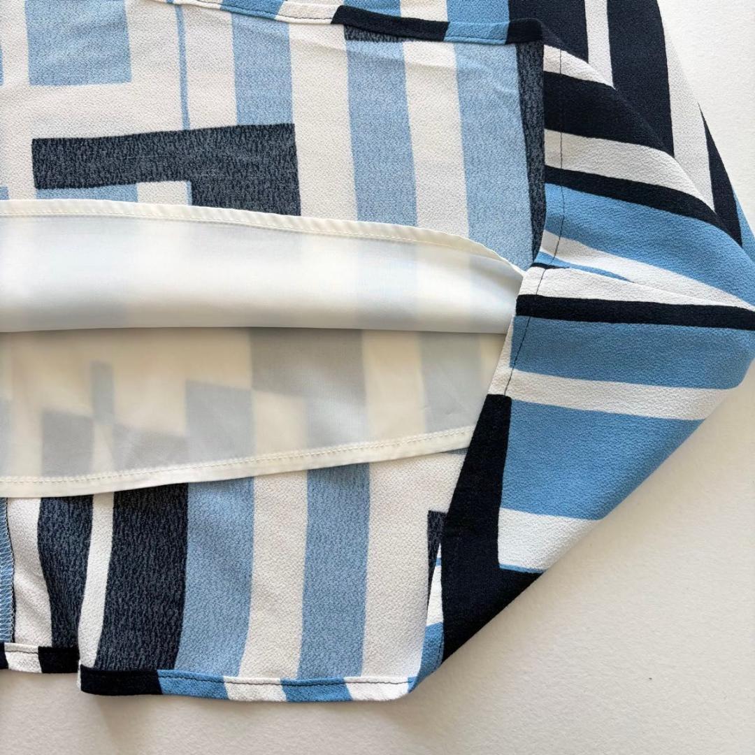 ＊極美品【マリメッコ】ワンピース　ロング　Aライン マルチカラー　34