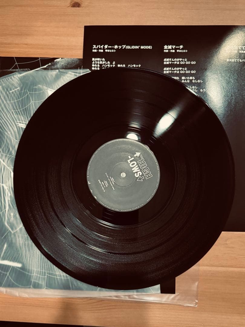 ザ・ハイロウズ スパイダーホップ　レコード　アナログ