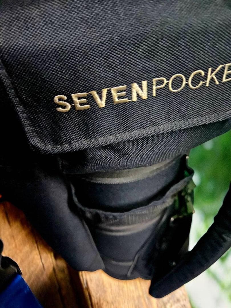 送料無料/美品　PRGR SEVEN POCKETS ブラック ゴルフバッグ