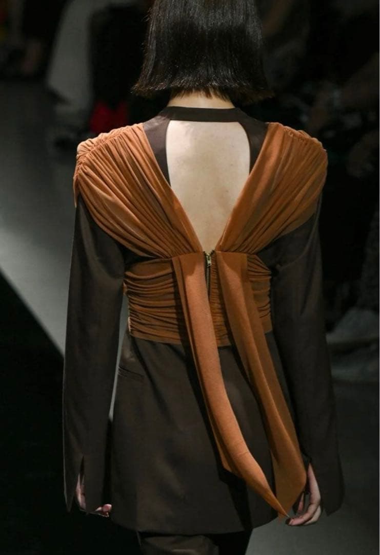 FETICO フェティコ GATHERED SHEER TOP シアートップ