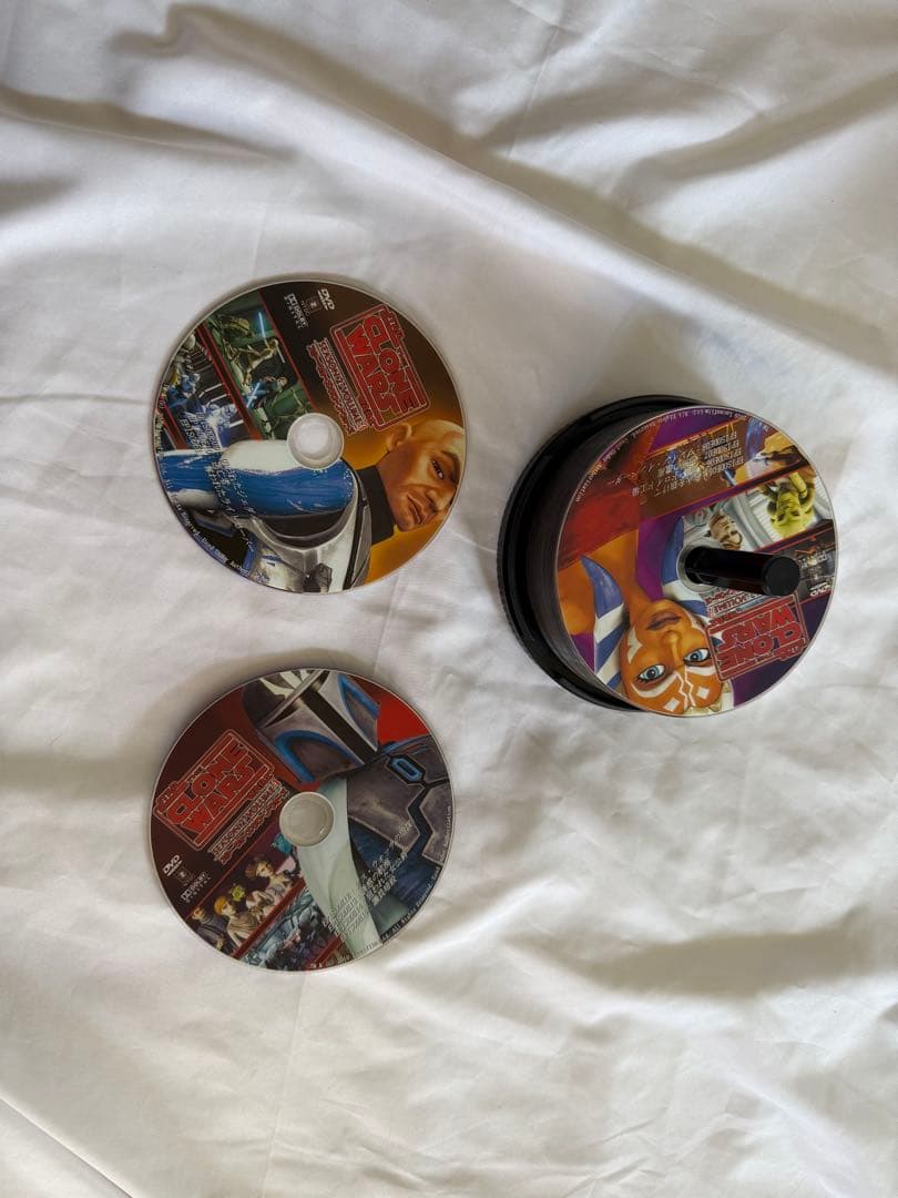 動作未確認　スター・ウォーズ クローン・ウォーズ　DVD いろいろ