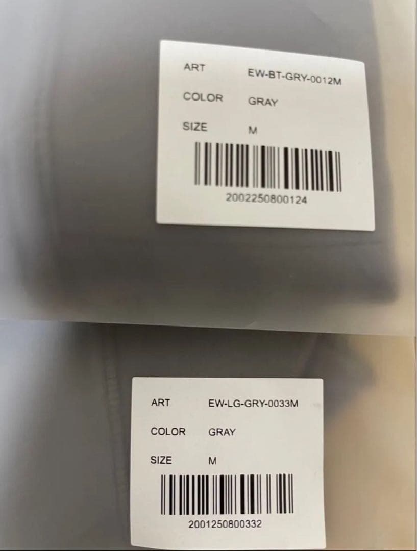 RUELLE スポーツブラ レギンス セットアップ ヨガウェア グレー