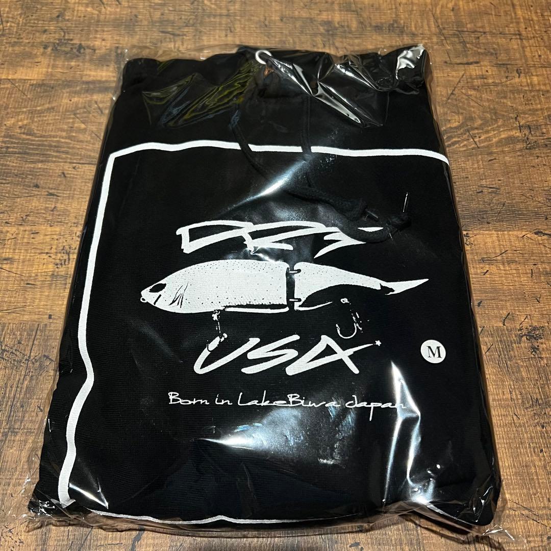 DRT USA フーディ　ブラック　Mサイズ