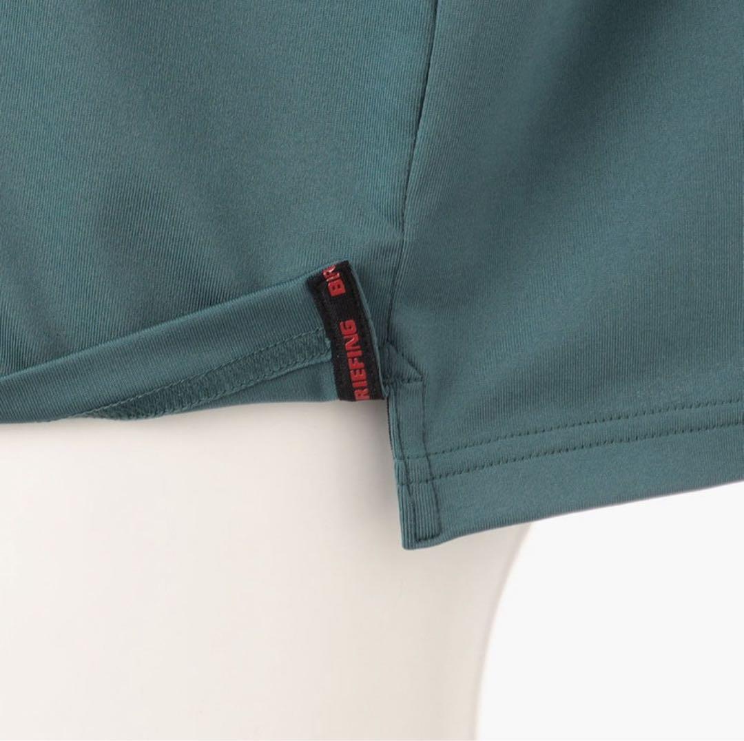 ブリーフィングBACK LOGO LINE POLO RELAXED FIT