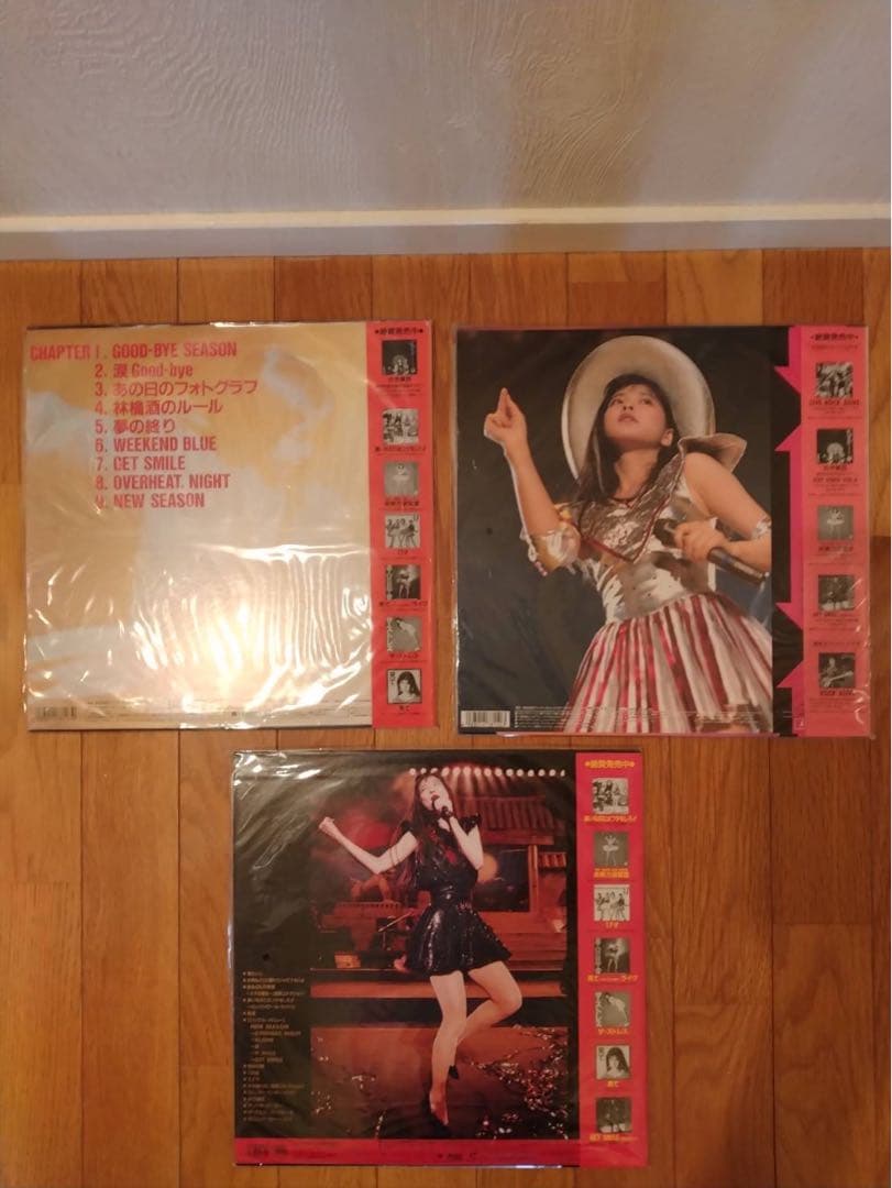 【未開封】森高千里　レーザーディスク　3枚