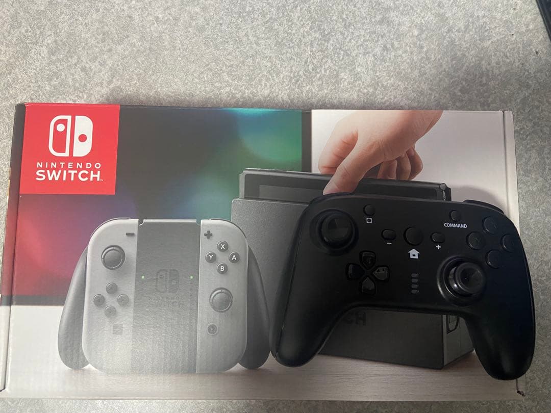 Nintendo Switch 本体 グレー　コントローラー付き