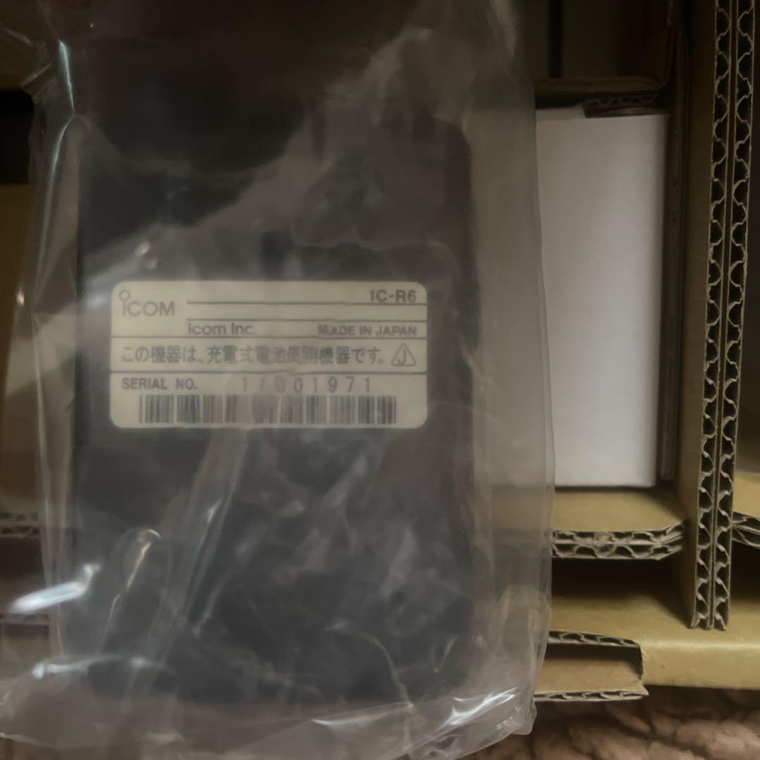 ICOM IC-R6 広帯域ハンディレシーバー 美品