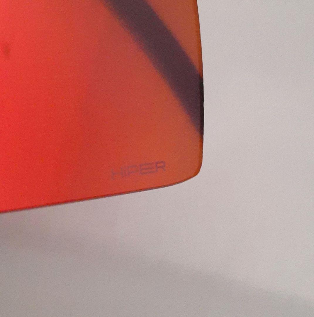 100% Speedcraft 交換レンズ HiPER レッド ワンハンドレッド