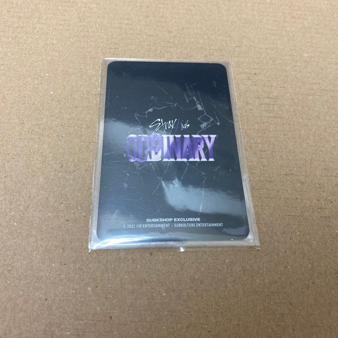 Stray kidsスキズ　ハン　oddinary subk トレカ