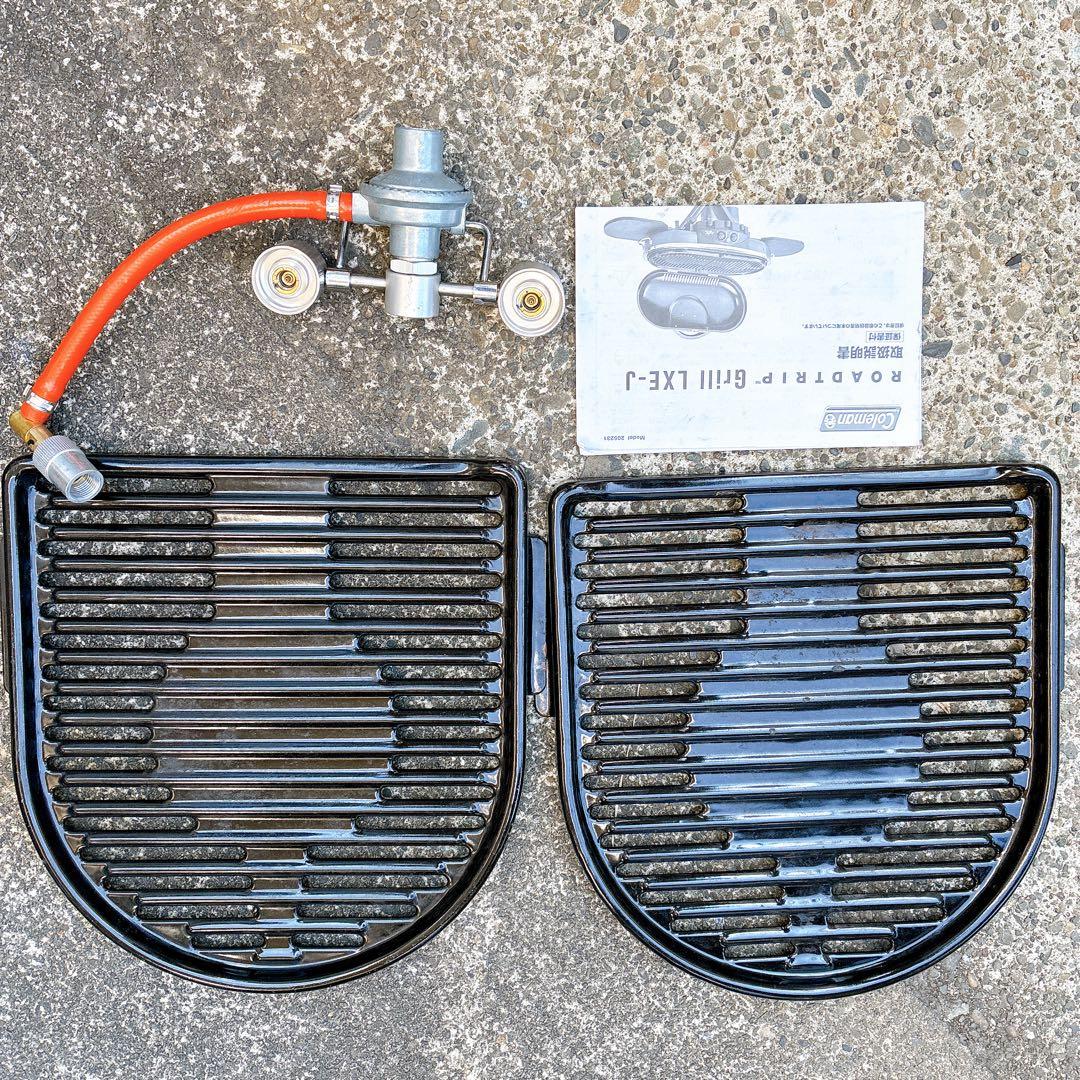 Coleman ポータブルバーベキューコンロ 赤　ロードトリップ