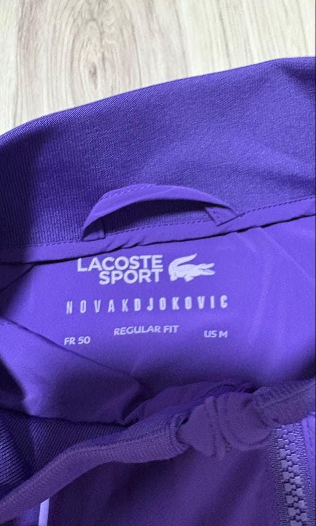 ラコステ ノバク・ジョコビッチ アシンメトリーラインセレモニージャケット