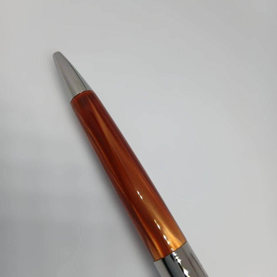 ROMEO　No.3　イタリアンアンバー ボールペン 細軸