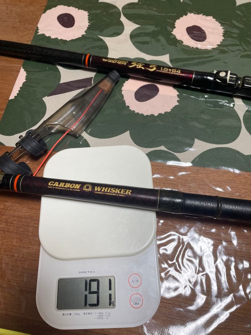 ダイワ　カーボウィスカー強弓1号54と強弓1.5号54の2本セット