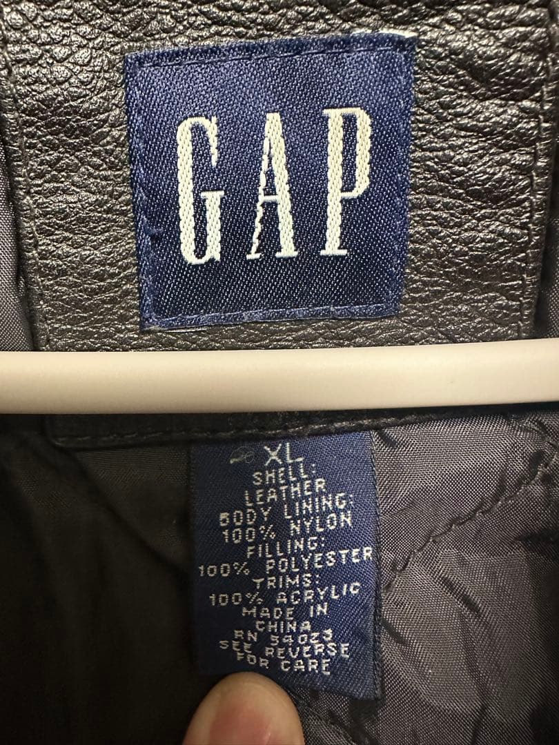 old gapレザー