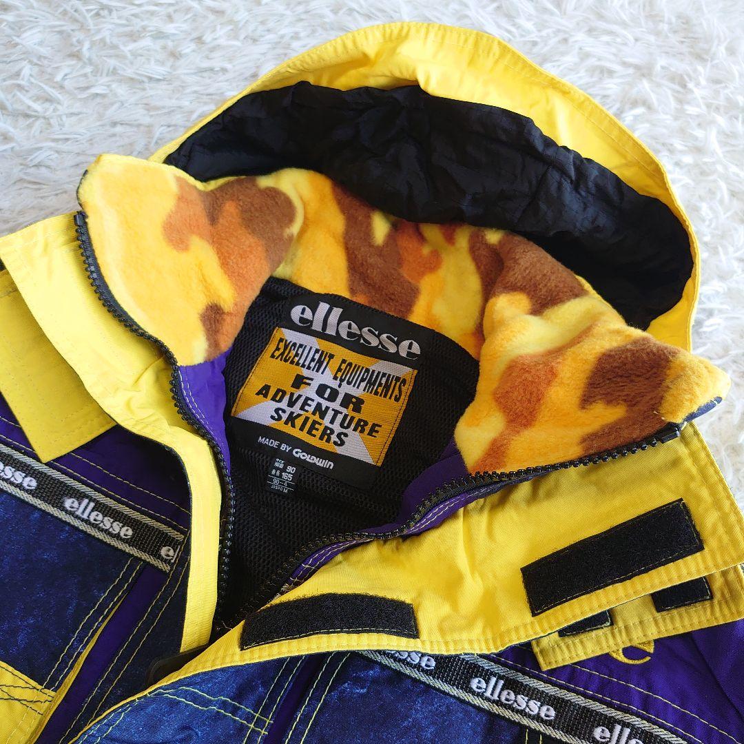 【美品】エレッセ スキー スノボウェア セットアップ ケブラー M
