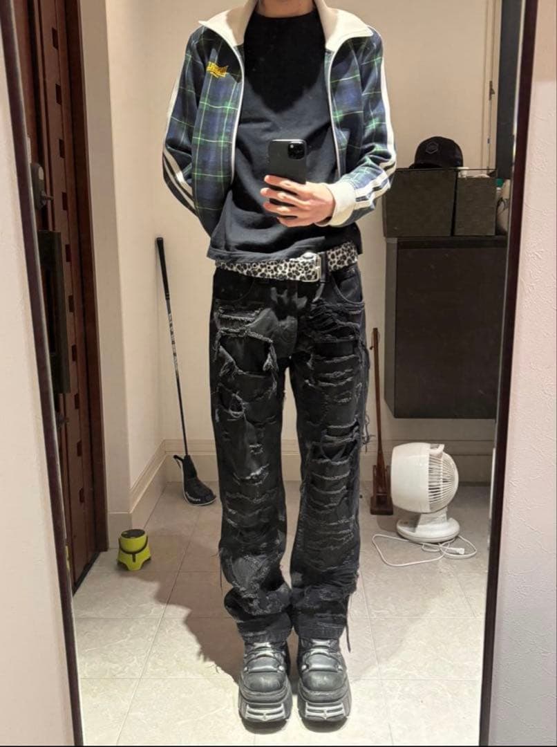 Jaded London ダメージデニム クラッシュデニム archive