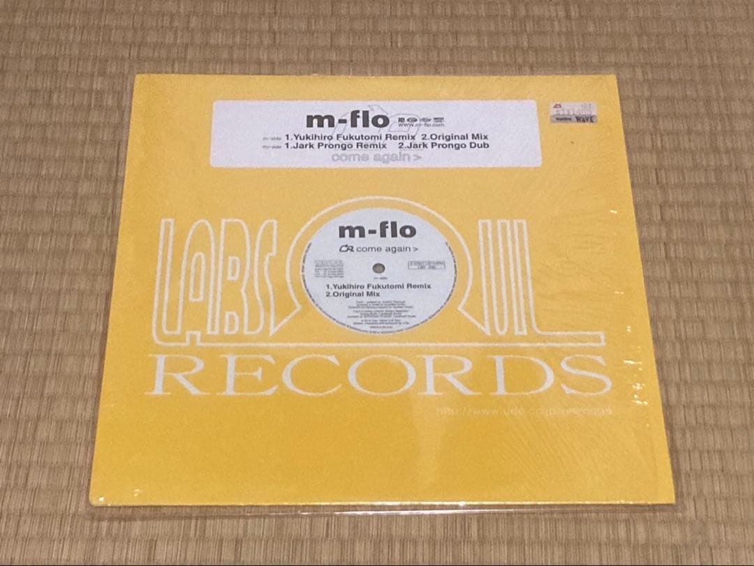 m-flo『come again』 レコード エムフロウ
