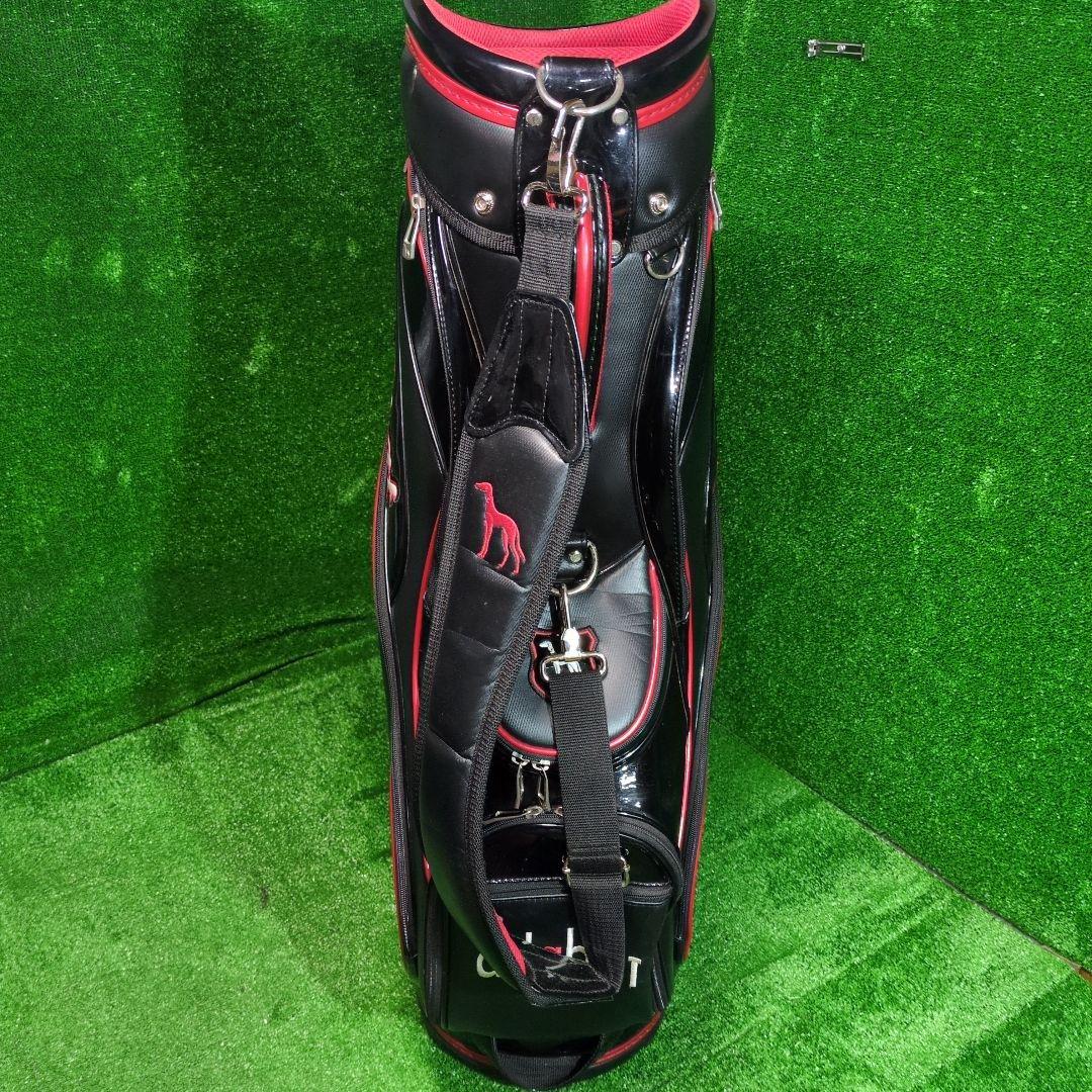 アダバット キャディバッグ 9型 adabat ABC-290 ブラックエナメル