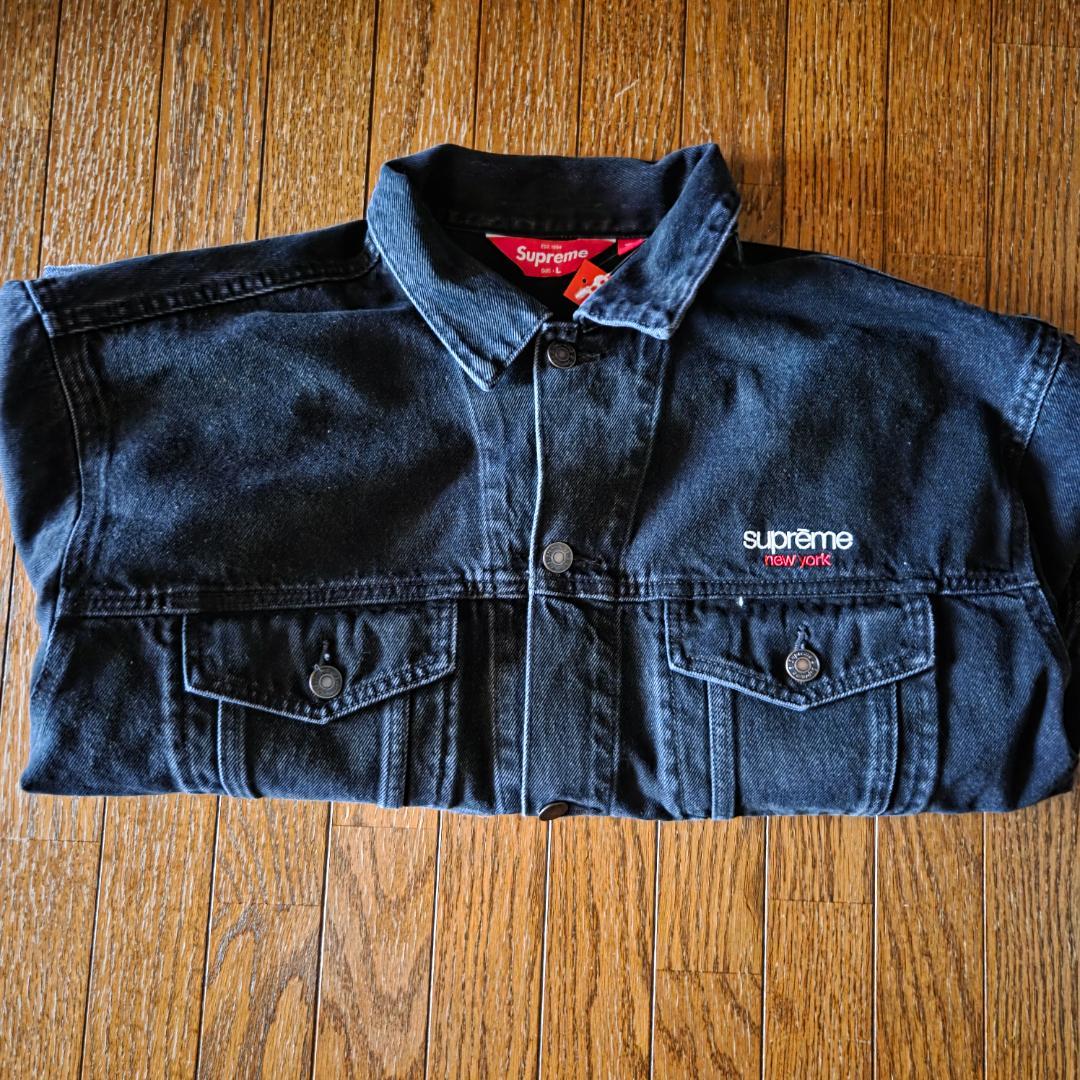 supreme denim trucker jacket 26ss Lサイズ