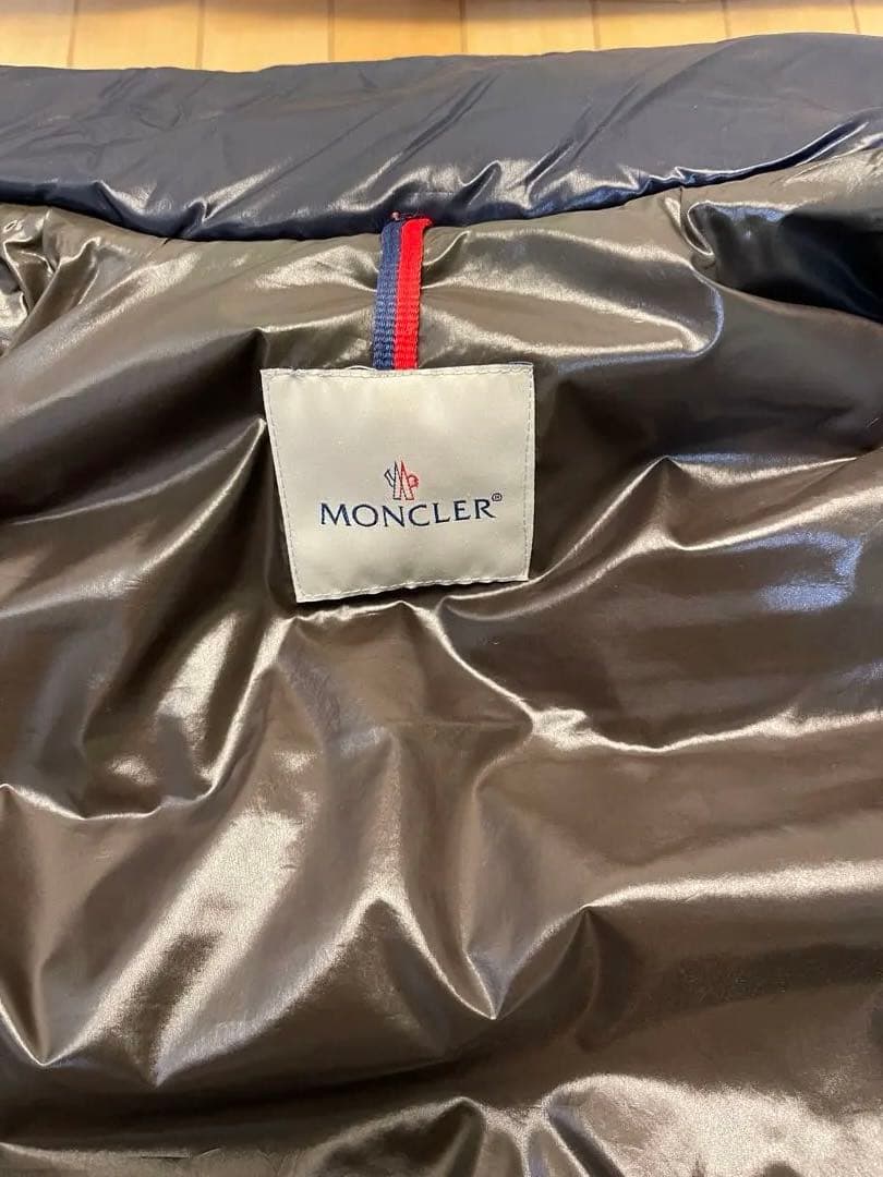 モンクレール　ダウンベスト　サイズ0 ネイビー