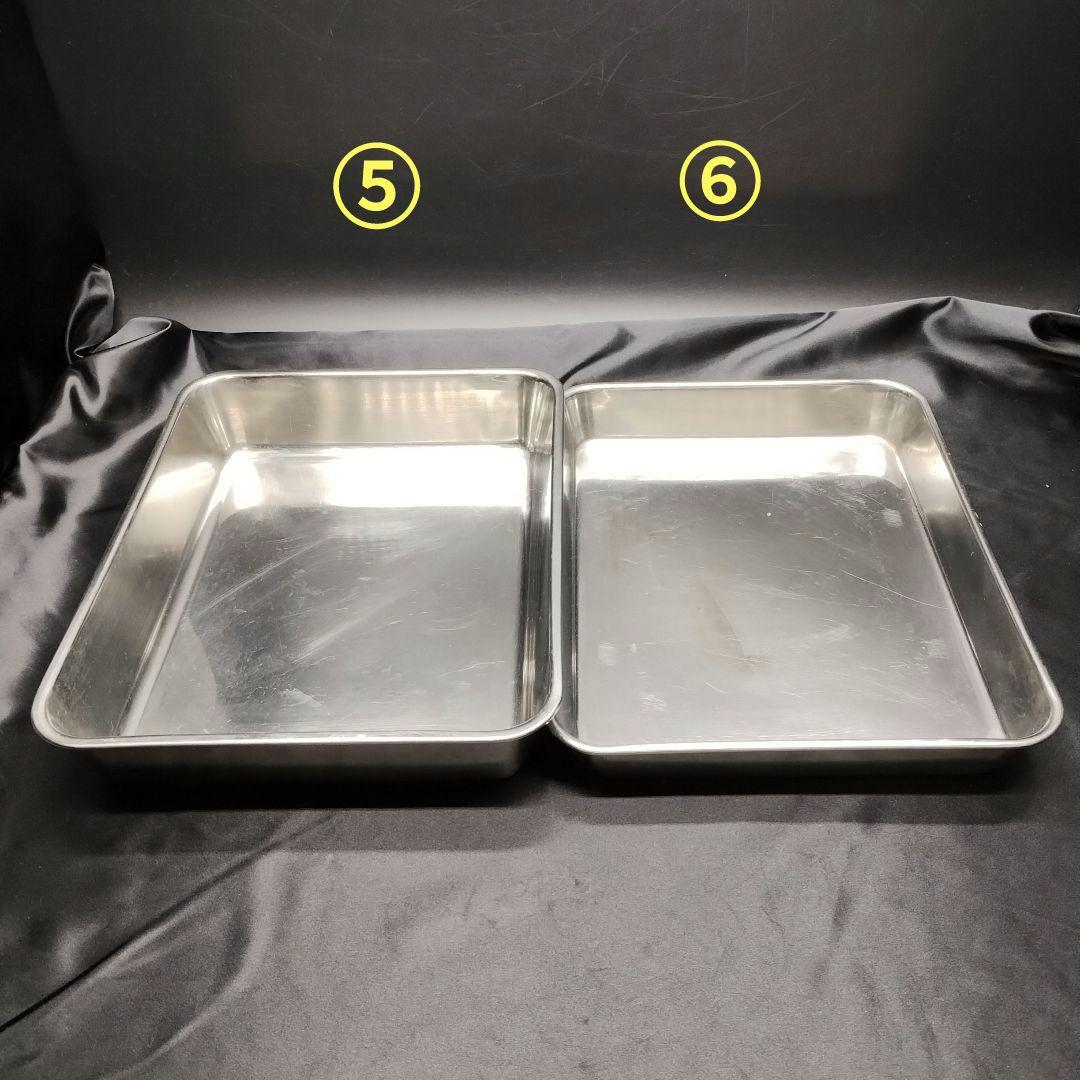 ◼️8枚セット◼️ステンレスバット色々+おまけ3点