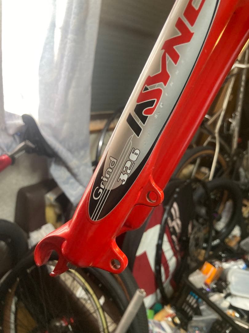 Hot chiliに純正でついてたサスペンションフォーク メンテ済み