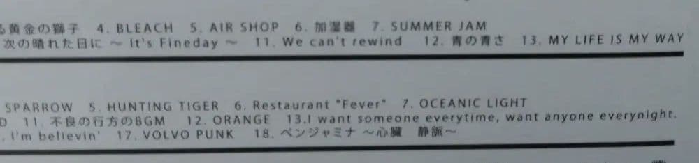 ゼリ→ BGM of Punks Whereabouts2枚組 CD