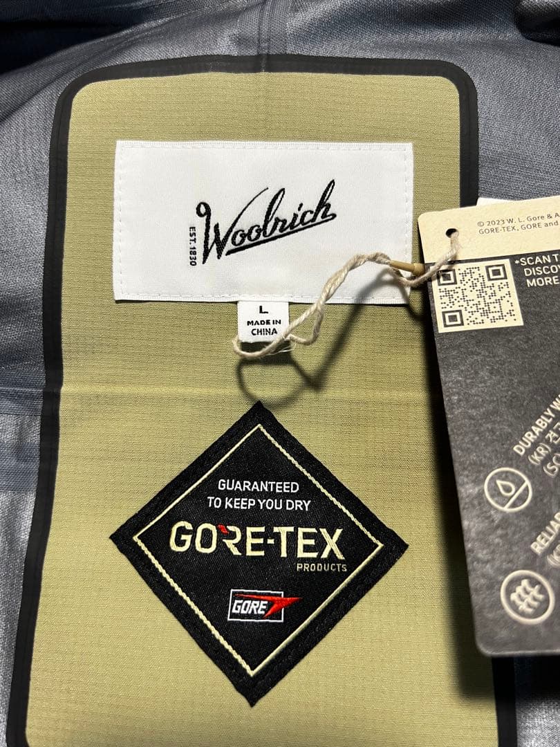 新品 WOOLRICH GORE-TEX ゴアテックス フィッシング ジャケット