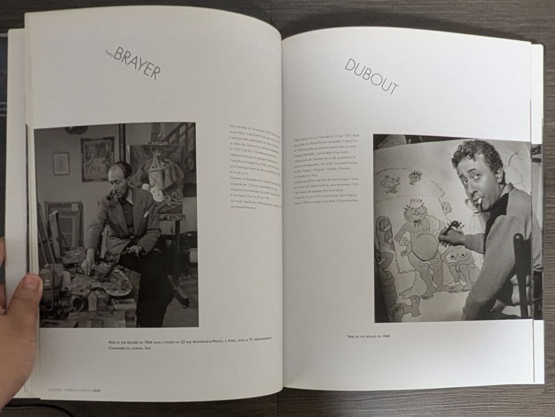 洋書　DOISNEAU: PORTRAITS D'ARTISTES