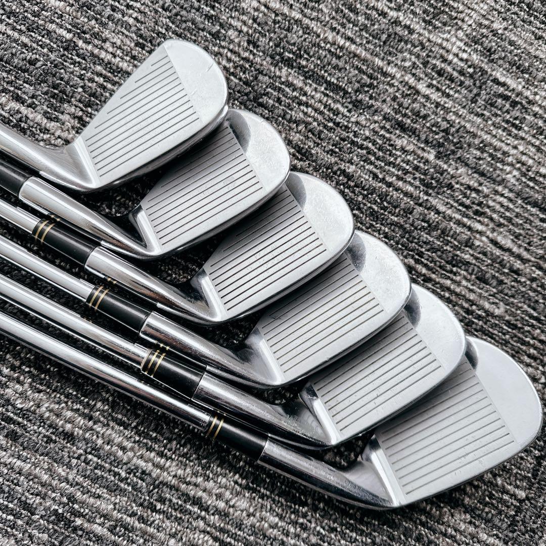 希少 レフティ TOUR CHAMP TCL-92I 6本 フレックスS 左利き