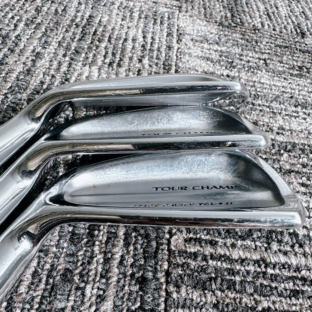 希少 レフティ TOUR CHAMP TCL-92I 6本 フレックスS 左利き