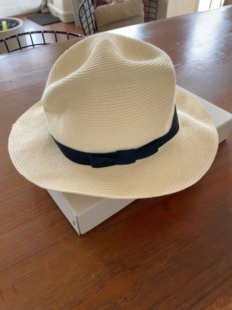 mature ha. マチュアーハ BOXEDHAT 7cm brim