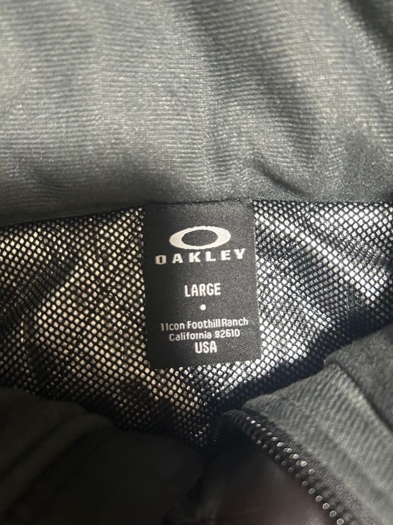 OAKLEY（オークリー） ベンチコート ロングコート ブラック　L
