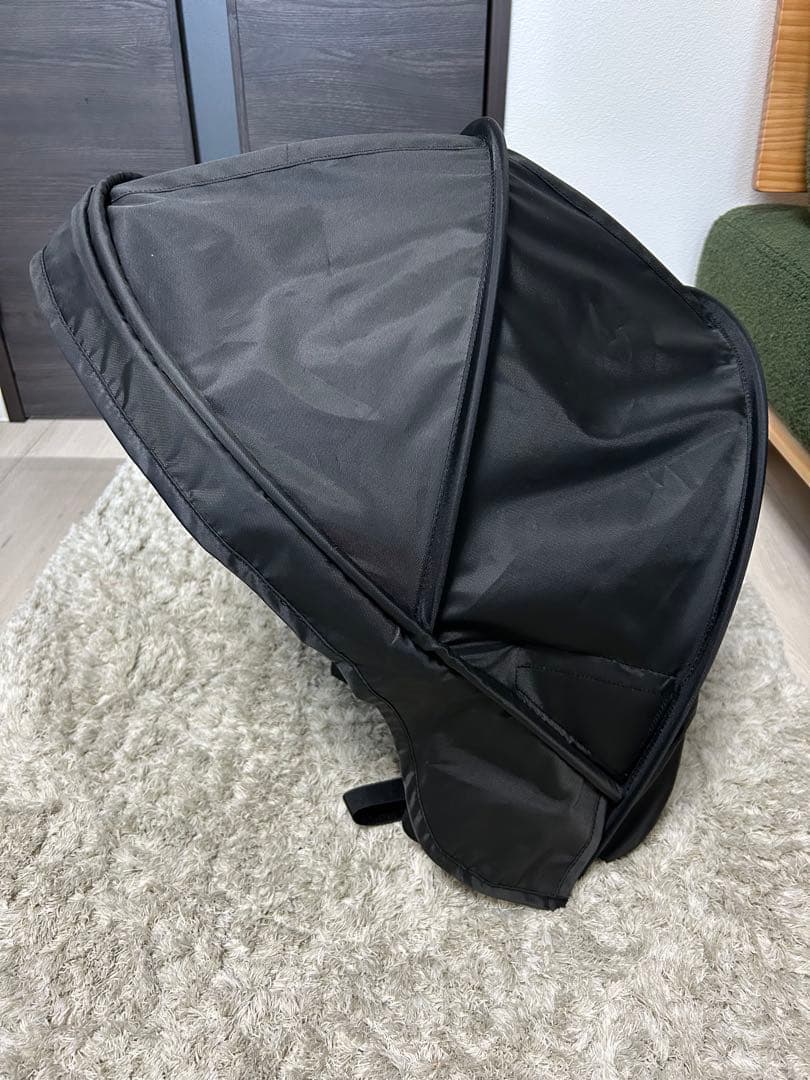 norokka ルーフレインカバー　後ろ用　ブラック