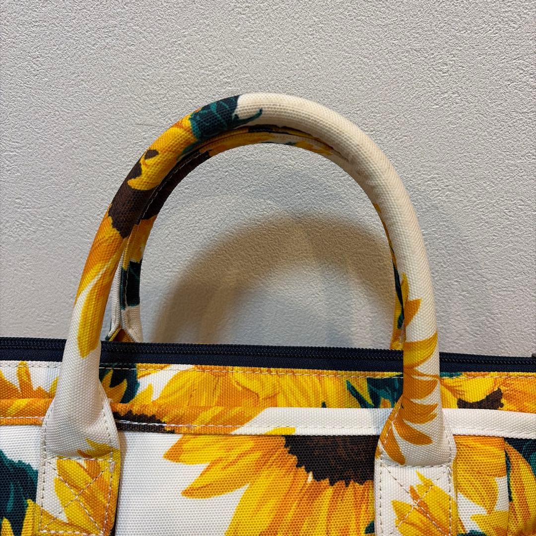 PEARLY GATES ひまわり柄トートバッグ