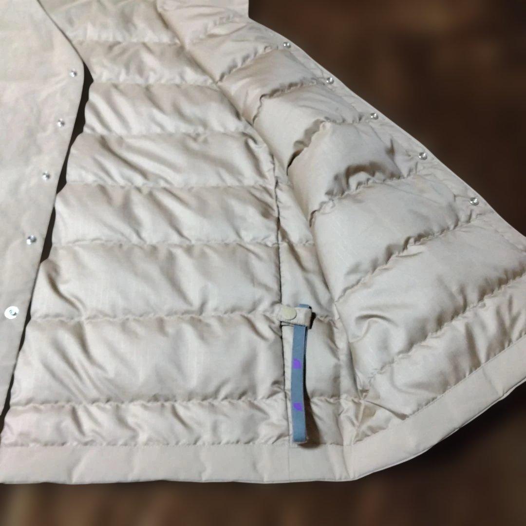 K*様 ノースフェイスパープルレーベル ダウンベスト ベージュL