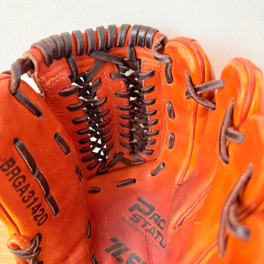 ZETT 軟式グラブ プロステイタス 野球 BRGA31420 日本製 旧ラベ