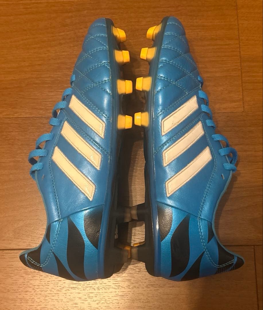 【新品未使用】adidas Pat11pro TRX FG サッカースパイク 青