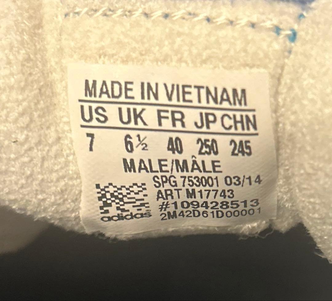 【新品未使用】adidas Pat11pro TRX FG サッカースパイク 青