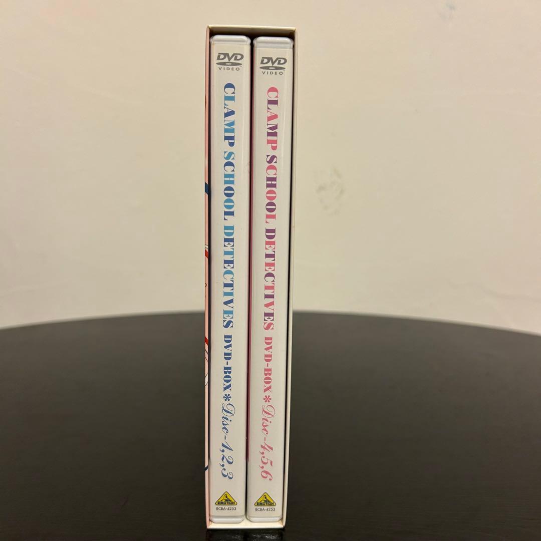 匿名☆CLAMP学園探偵団☆DVD-BOX☆帯付☆ディスク傷あり