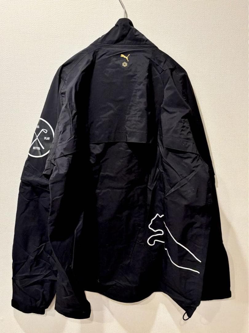 【極美品】PUMA ゴルフ　レインウェア　ウインドブレーカー 上下セット 　L