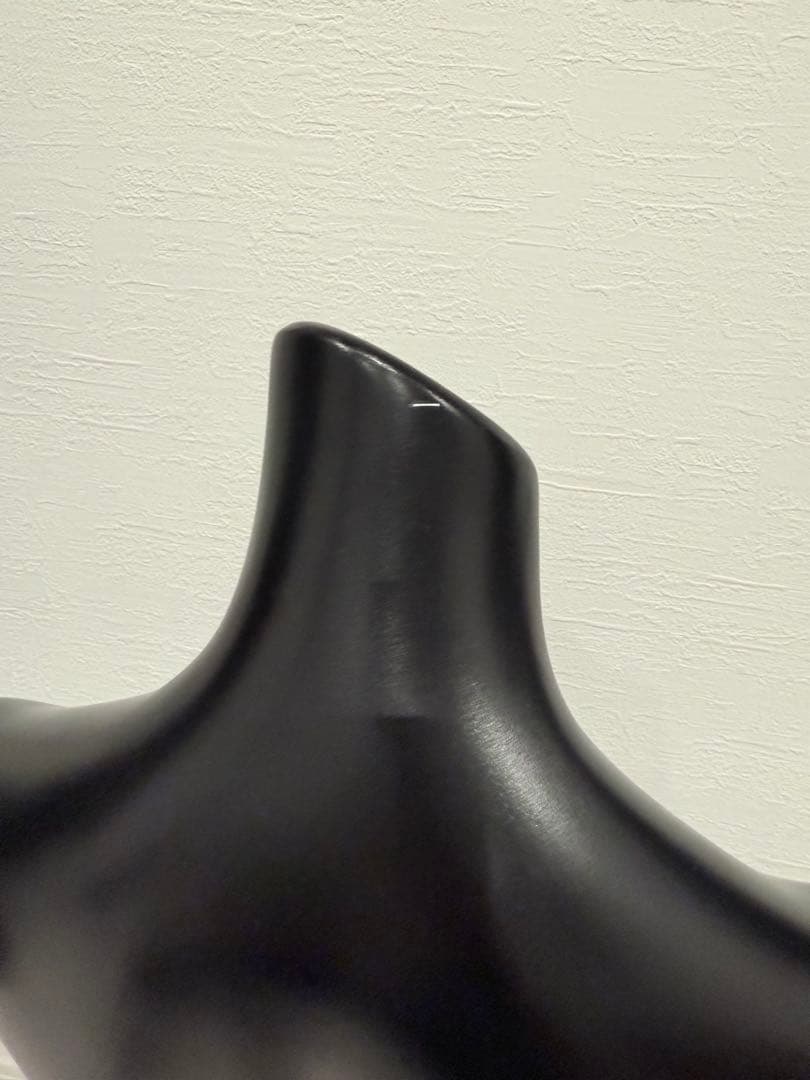 【ラストです】卓上トルソー 女性 上半身 ブラック