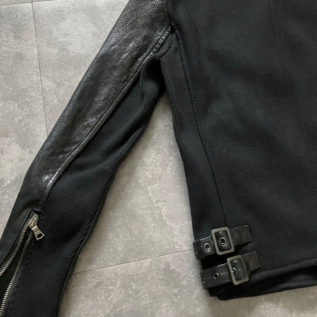 ジャケット・アウター buffalo bobs gimmick leather jkt archive